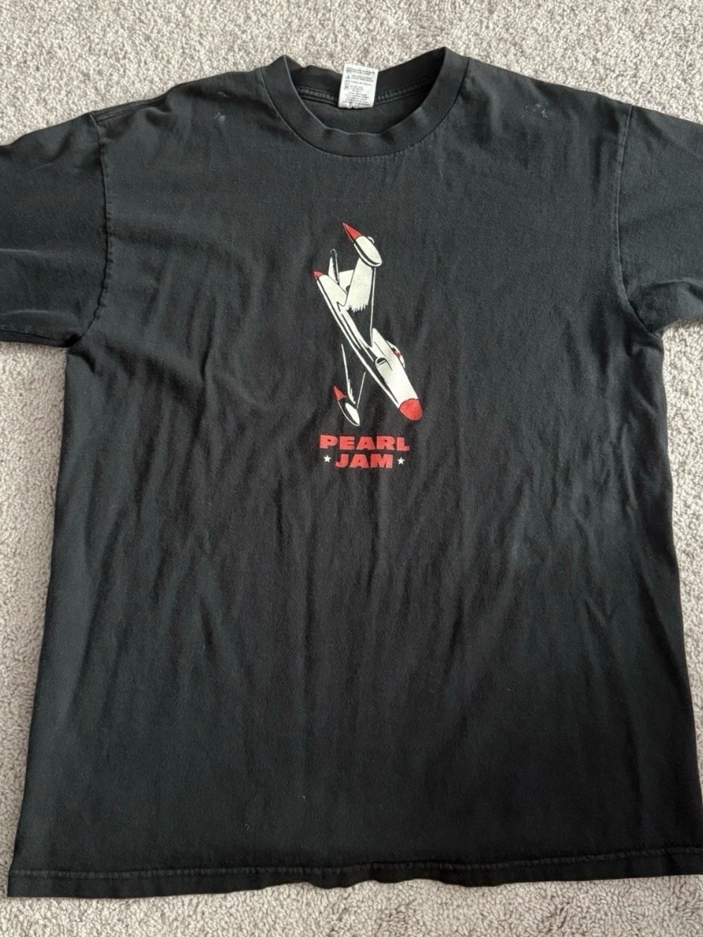 Vintage 1998 Pearl Jam Black Box T Shirt Single Stitch Anvil XL 22x29